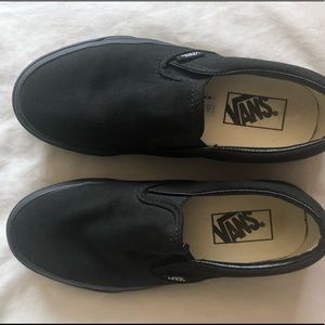 Brand New Black Slip On Vans